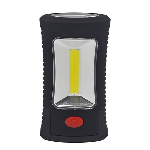 Lampáš Solight závesná, 3W COB + 3 SMD LED čierna

