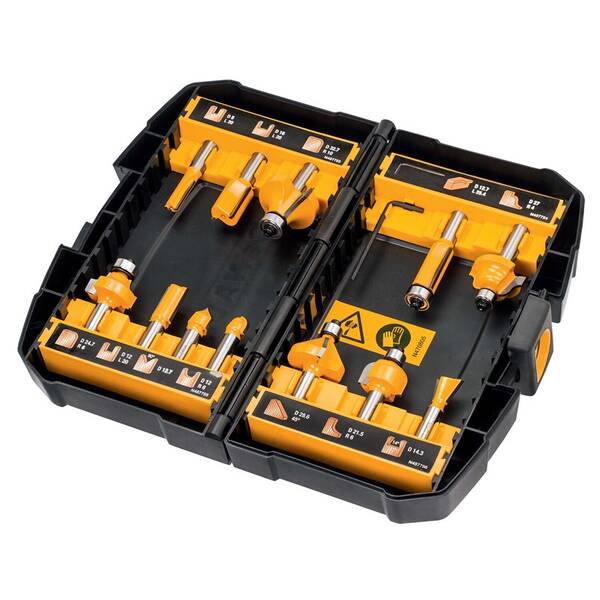 Sada fréz Dewalt DT90016 (12 ks) 

