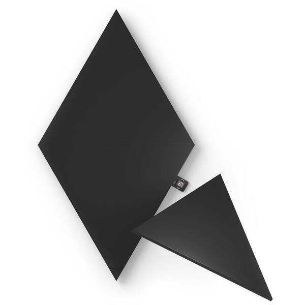 LED svetlo Nanoleaf Shapes Ultra Black Triangles Expansion Pack 3 ks 

