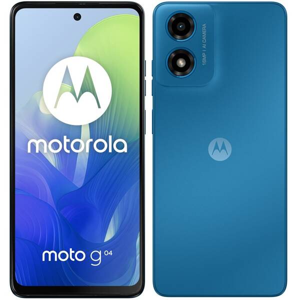 Mobilný telefón Motorola Moto G04 4 GB / 64 GB modrý

