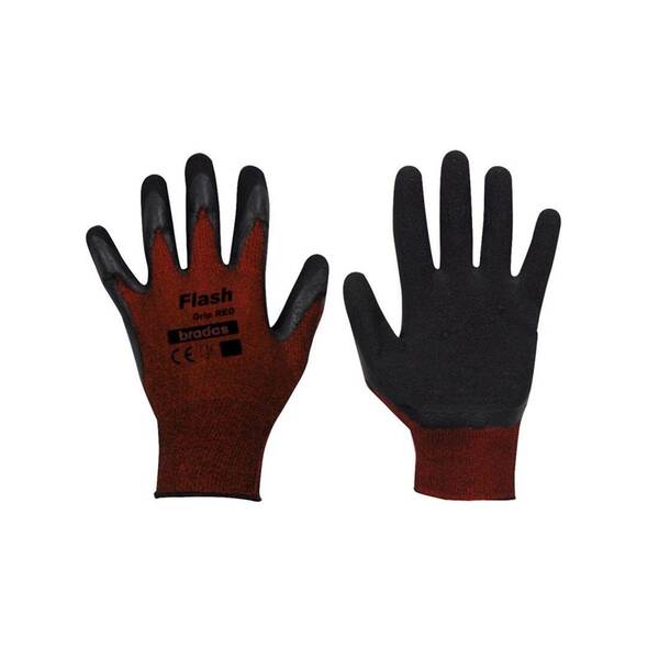 Rukavice Bradas FLASH GRIP latex  9 

