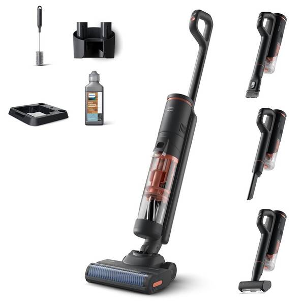 Viacúčelový vysávač Philips XW6264/11 čierny

