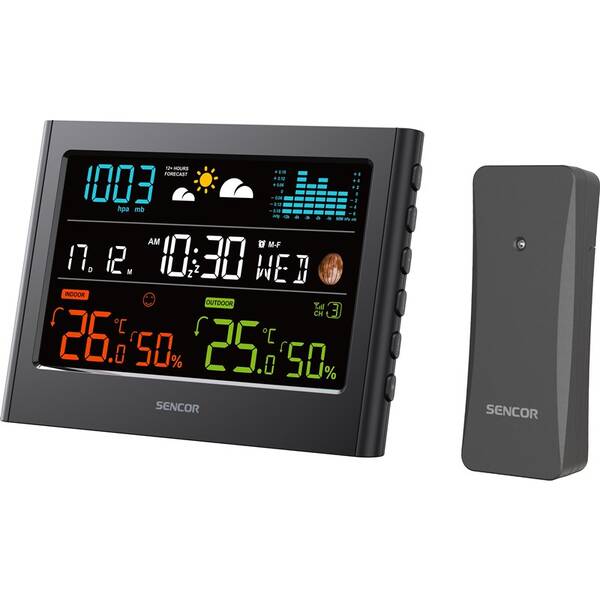 Meteorologická stanica Sencor SWS 4600 čierna

