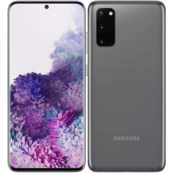 Mobilný telefón Samsung S20 sivý

