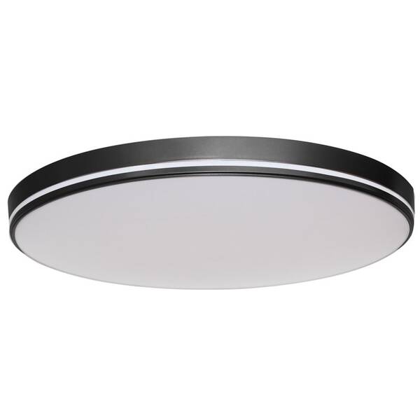 LED stropné svietidlo IMMAX NEO LITE AREAS SMART 51cm, 48W Tuya Wi-Fi čierne

