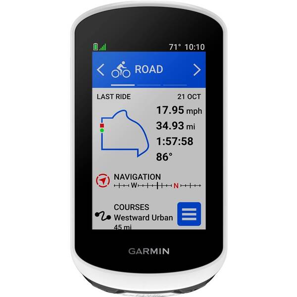 Cyklopočítač s GPS Garmin Explore 2 čierny/biely

