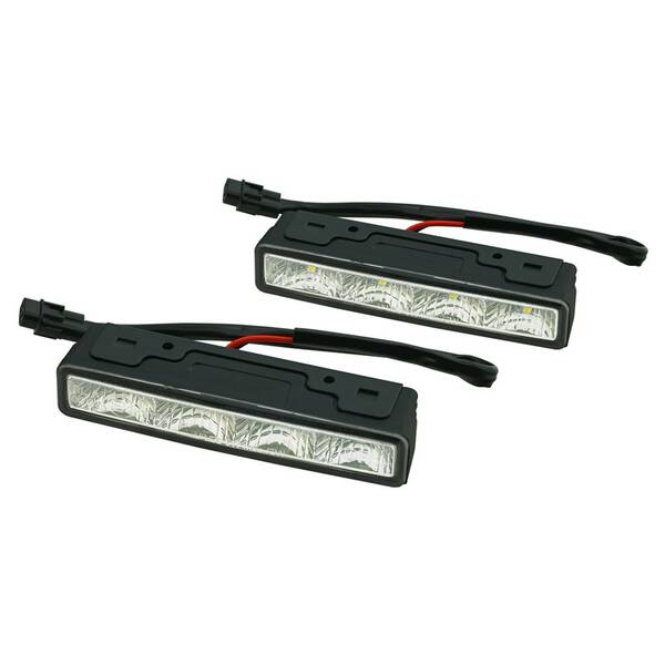 Svetlá denného svietenia Compass RL hom. 4 HIGH POWER LED on/off systém DRL 

