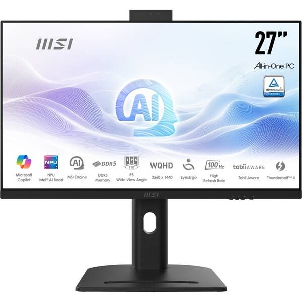 PC all in-one MSI Modern AM273QP AI 1UMG-425EU čierny

