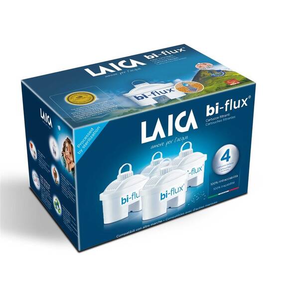 Filter na vodu Laica F4M (4 ks) biely

