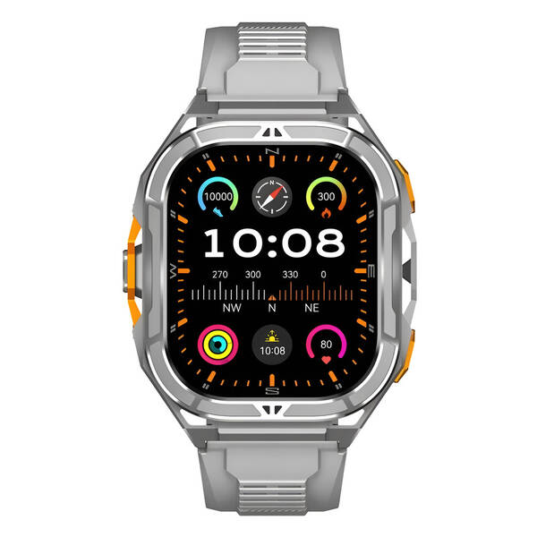 Inteligentné hodinky ARMODD Titan GPS strieborné

