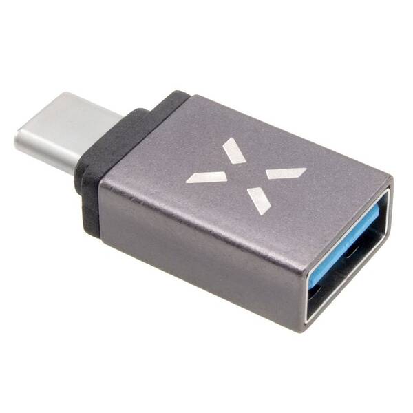 Redukcia FIXED Link USB-A/USB-C sivá

