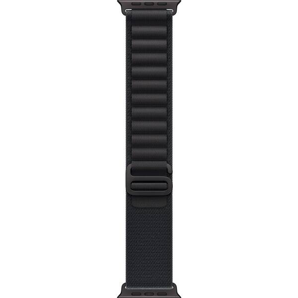Remienok Apple 49mm čierny alpský ťah – M – čierny titán 

