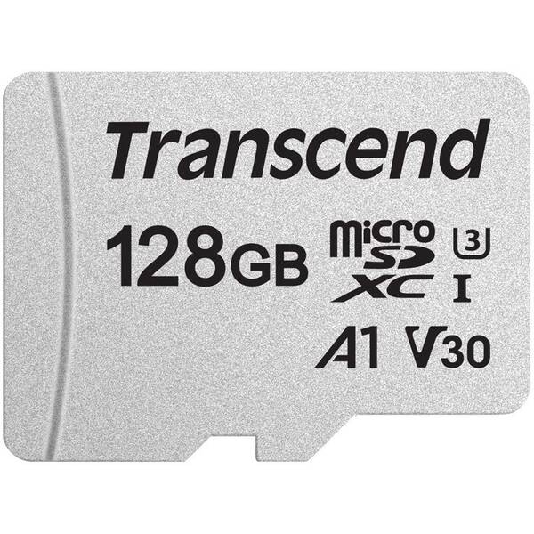 Pamäťová karta Transcend 300S microSDXC 128GB UHS-I U3 V30 A1 (95R/45W) 

