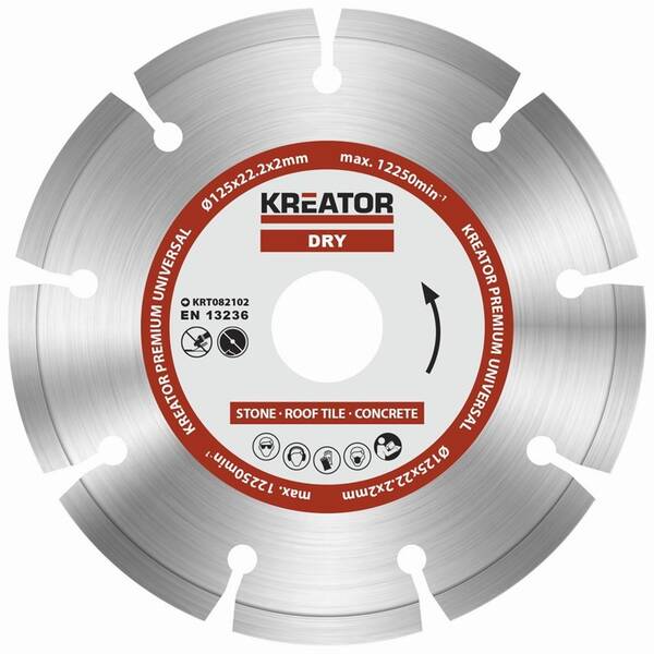 Kotúč diamantový Kreator KRT082102 (1ks) 

