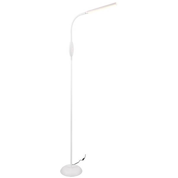 Stojacia lampa Reality Toro biela

