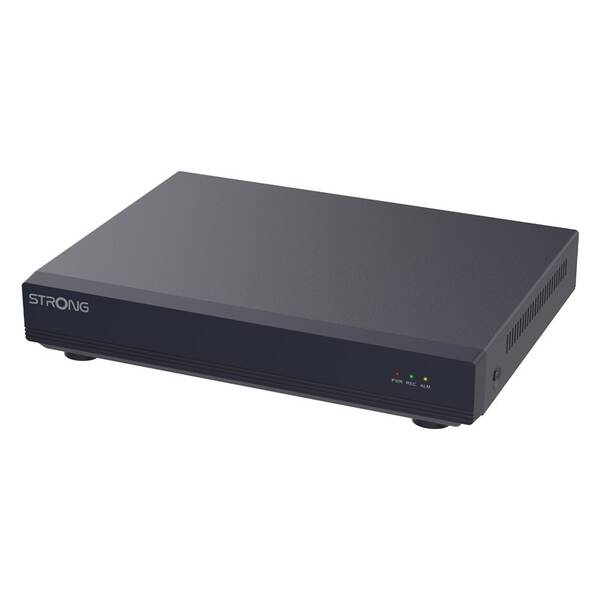 Záznamové zariadenia Strong NVR1120-8P, 8xIP, 8Mpx, 512Mbps, HDMI, VGA, 2× USB, 1× LAN, 1× SATA, 8× PoE čierna

