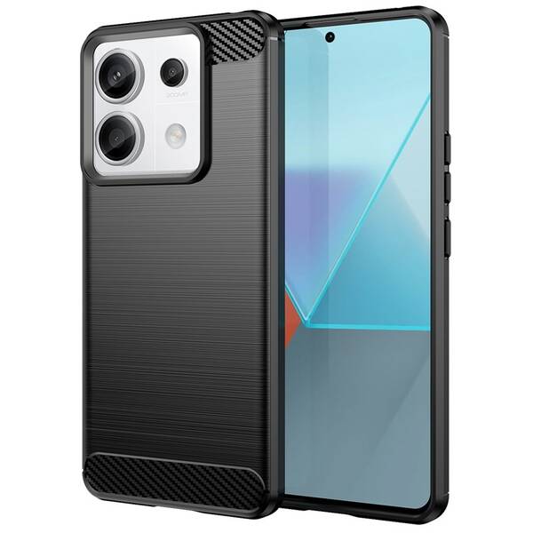 Kryt na mobil WG Carbon na Xiaomi Redmi Note 13 Pro 5G čierny

