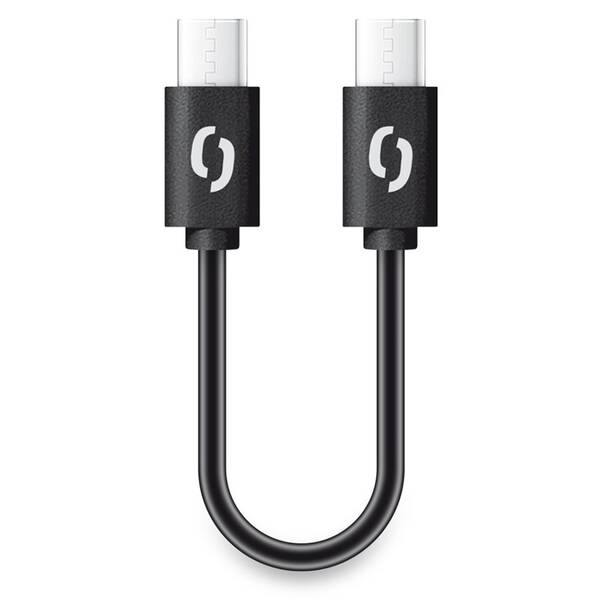 Kábel Aligator Power USB-C/USB-C, 15cm čierny

