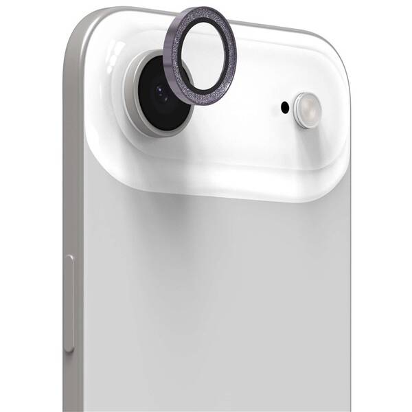 Tvrdené sklo ZAGG InvisibleShield Premium GL (CameraRing) Glitter na Apple iPhone Air fialové

