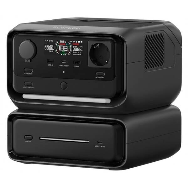 Nabíjacia stanica EcoFlow RIVER 3 Max (572 Wh) čierna

