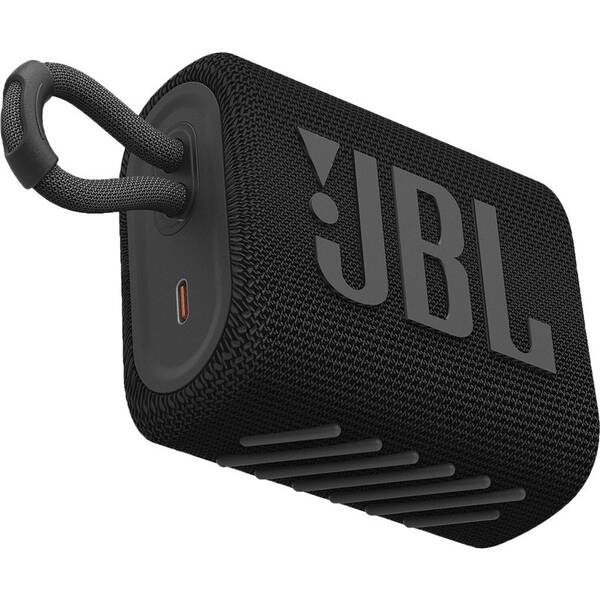 Prenosný reproduktor JBL GO3 čierny

