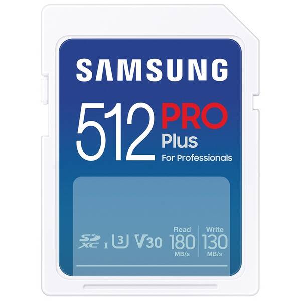 Pamäťová karta Samsung 512GB UHS-I U3 (180R/130W) 

