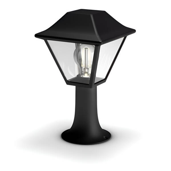 Svietidlo vonkajšie Philips Alpenglow Pedestal, E27 čierne

