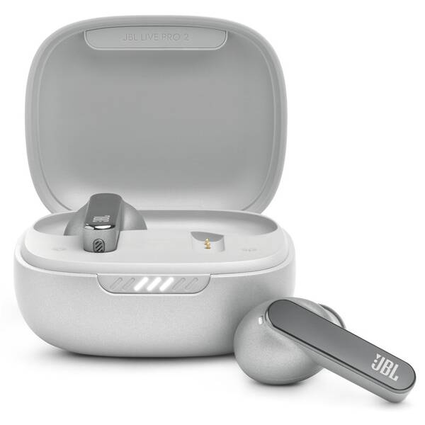 Slúchadlá JBL Live Pro 2 TWS strieborná

