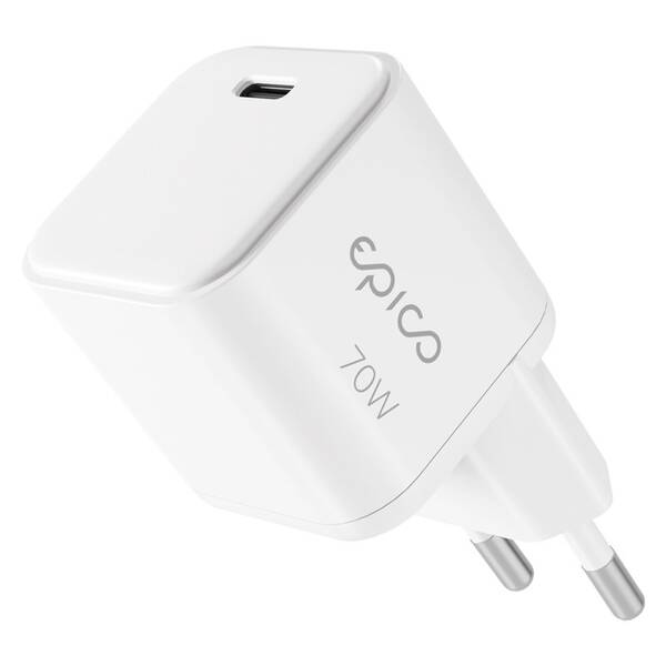 Nabíjačka do siete Epico UltraBoost Micro AVS GaN 70W biely

