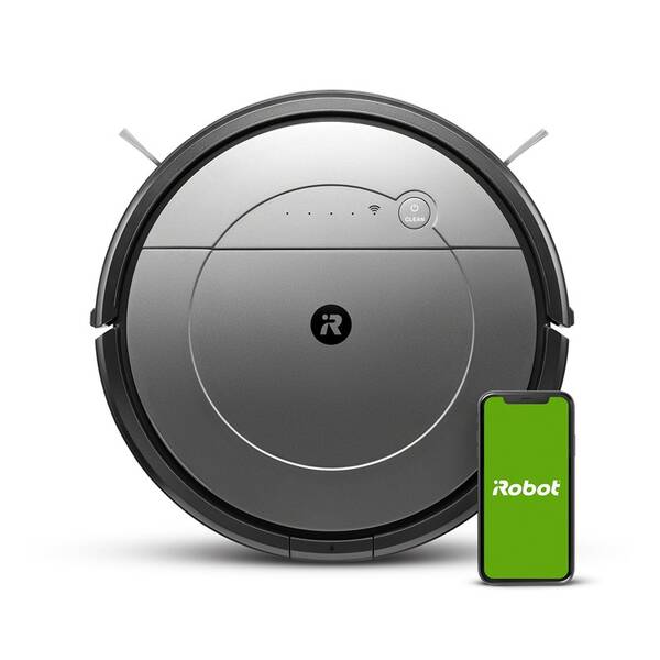 Robotický vysávač iRobot Roomba Combo 1138  sivý

