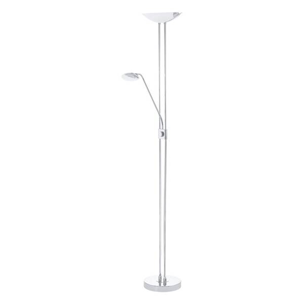 Stojacia lampa Eglo Baya LED chróm


