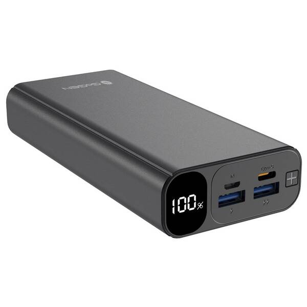 Powerbank GoGEN PB200007 20000 mAh, USB-C PD 20W čierny

