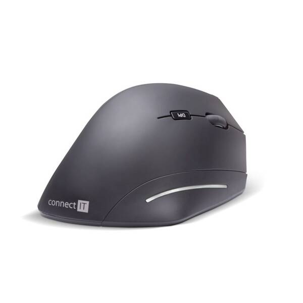 Myš Connect IT Vertical Ergonomic Wireless čierna

