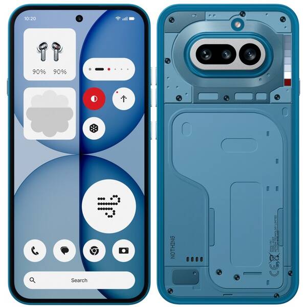 Mobilný telefón Nothing Phone (4a) 5G 12 GB / 256 GB modrý


