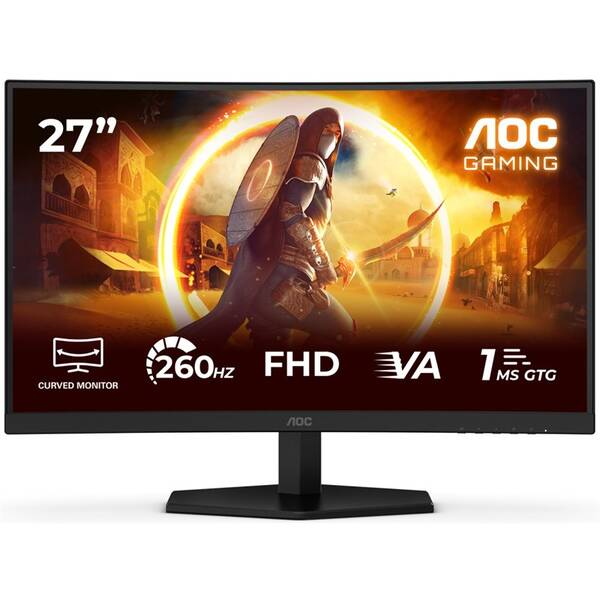 Herný monitor AOC C27G42ZE čierny

