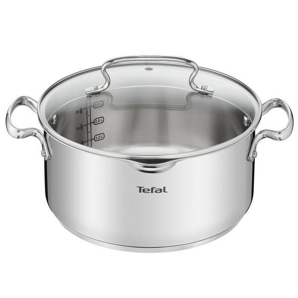 Kastról s pokrievkou Tefal G7194656 nerez

