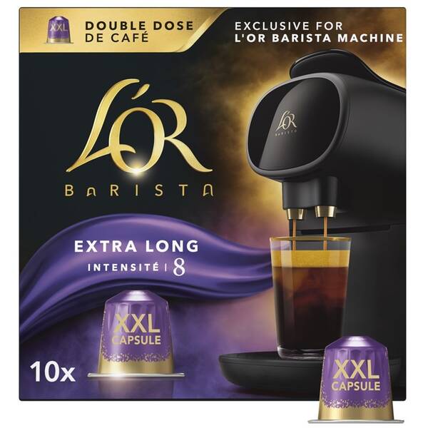 Kapsuly pre espressá L’OR BARISTA XXL Extra Long (10 ks) 

