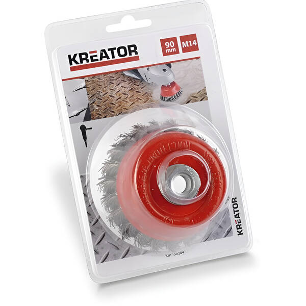 Brúsna kefa Kreator KRT150204 M14-90mm 

