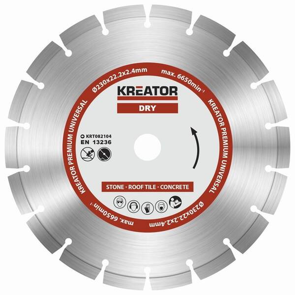 Kotúč diamantový Kreator KRT082104 (1ks) 

