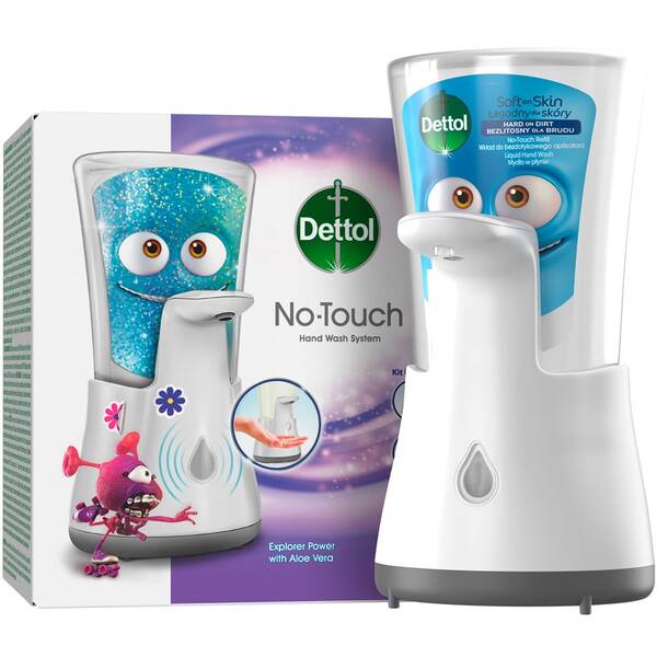 Dávkovač mydla Dettol Kids, dobrodruh 250 ml 

