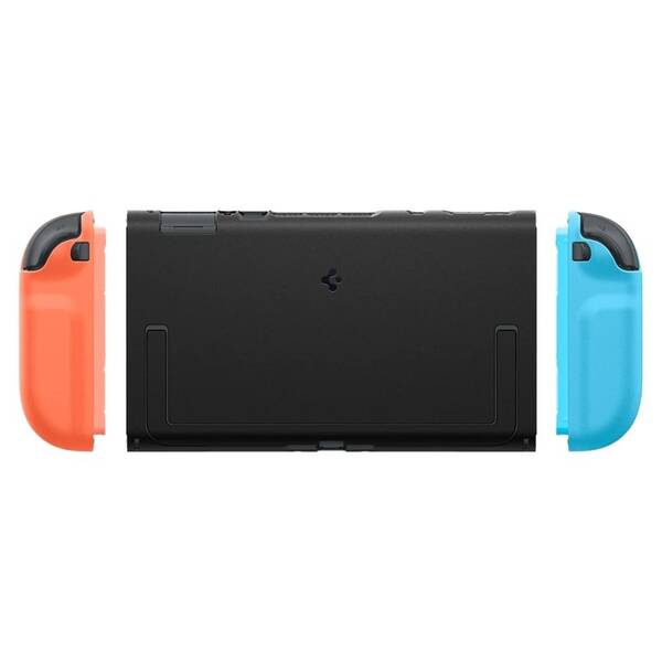 Puzdro Spigen Nano Pop Special Edition  - Nintendo Switch 2 čierne/oranžové

