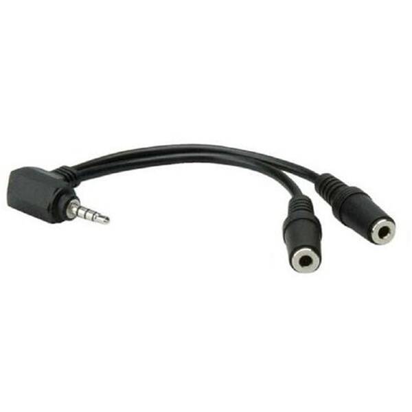 Redukcia AQ 2x Jack 3,5mm / Jack 3,5mm, M/F 

