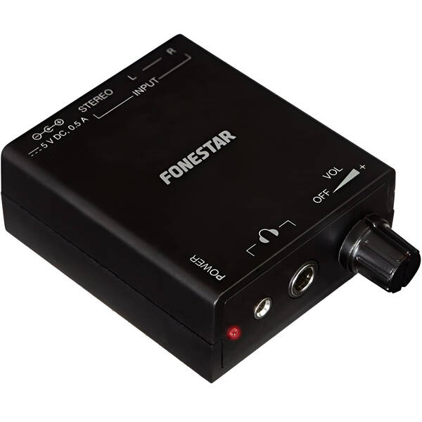 Slúchadlový zosilňovač Fonestar FDA-1A čierny

