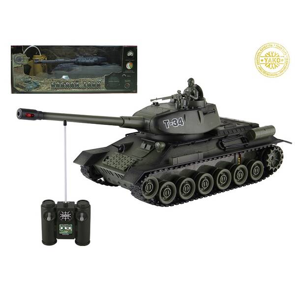 RC tank YAKO TOYS T34 1:24 


