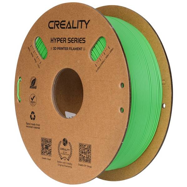Tlačová struna (filament) Creality Hyper PLA 1kg zelený

