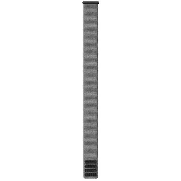 Remienok Garmin UltraFit 26 mm, nylonový, sivý, na suchý zips sivý

