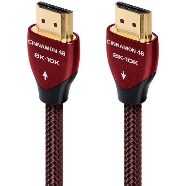 Kábel AUDIOQUEST HDMI 2.1 Cinnamon 48, 3 m čierny/červený

