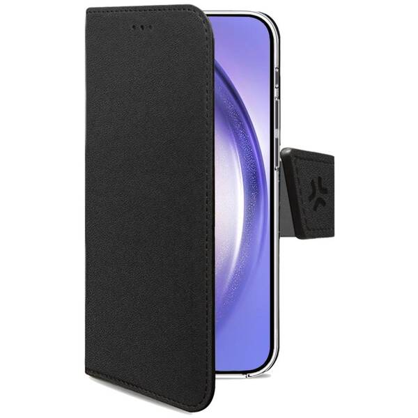 Puzdro na mobil flipové Celly Wally na Samsung Galaxy A55 5G čierne

