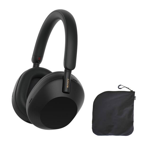 Slúchadlá Sony WH-1000XM5SA, Limitovaná edícia - mäkké púzdro čierna

