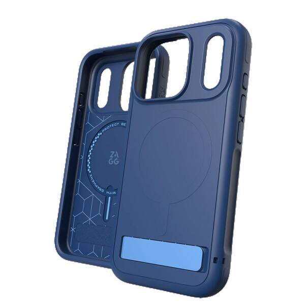 Kryt na mobil ZAGG Sedona Snap Kickstand na Apple iPhone 18 Pro / 17 Pro modrý

